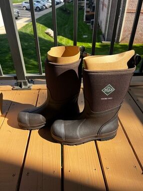 Muck Boot Company Men’s Chore Cool Mid Brown Waterproof Boots
